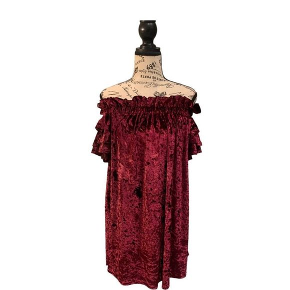 NWT UMGEE Off The Shoulder Mini Dress🎄 - Picture 10 of 12